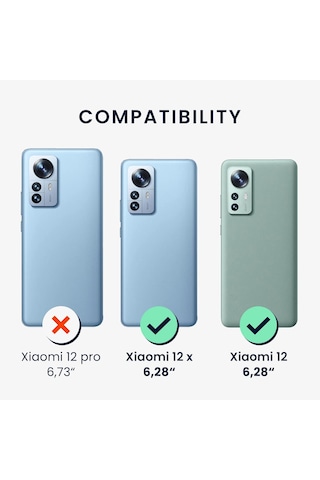 Teknomoda Xiaomi Mi 12 Kılıf 360 Şeffaf Ön Arka Korumalı Şeffaf Silikon