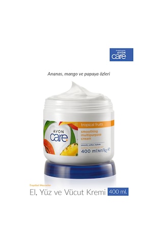 Avon Care Tropical Fruits El ve Vücut Kremi 400 ML
