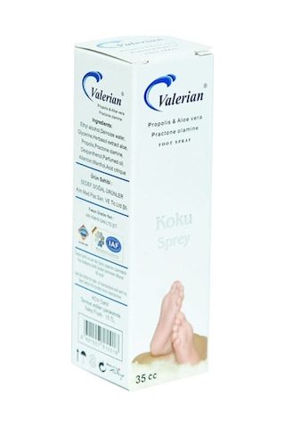 Valerian Ayak Bakım Sprey