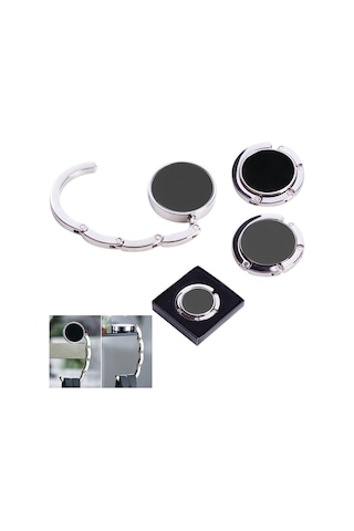 Özel Üretim Kaliteli Dayanıklı Metal Ayarlanabilir Şık Tasarım Kafe Piknik Masa Asmaya Çanta Askısı
