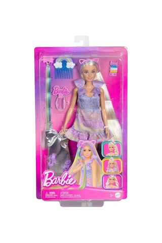 Nessiworld Jct72 Barbie Upuzun Muhteşem Saçlı Bebek - Saç Tasarım Oyun Seti Diğer