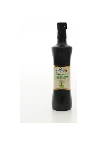 Dalgıçoğlu Erken Hasat Soğuk Sıkım Zeytinyağı Filtresiz Siyah Cam 500 ML