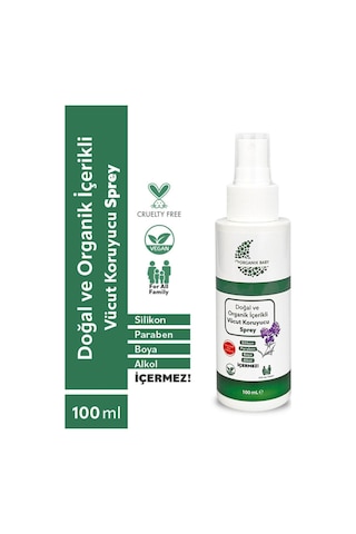 Organik ve Doğal İçerik Vücut Koruyucu Sprey - Güneş Kremi  - Stick Bebek Çocuk Yetşkn