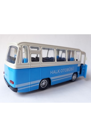 Yolcu Otobüsü Oyuncak Halk Otobüsü Far Işık Ses Kapılar Açılır