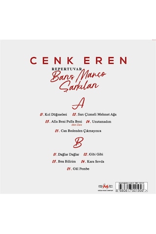 Cenk Eren - Repertuvar Şarkıları Plak