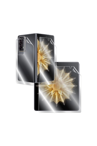 Honor Magic V2 Hydrogel Tam Kaplama İç - Dış Ekran Ve Arka Koruma