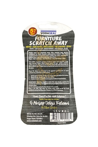 Vodaseal Ahşap Dolgu Kalemi 5 Adet Set