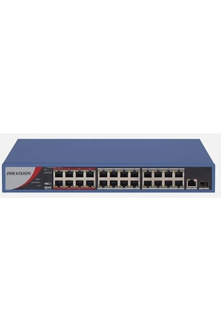 Ds-3e0326p-e/m B 24xfe+1xge-1ge/spf 240w Poe Swıtch