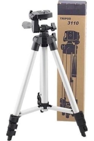 Telefon Ve Kamera Tutucu Tripot Ayak 105 Cm -Telefon Tutuculu