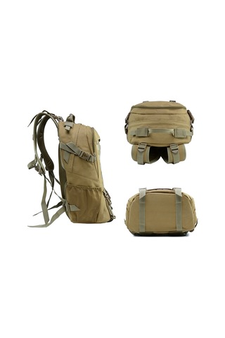 Junsunmay J003 27l Su Geçirmez Açık Molle Seyahat Sırt Çantası Sırt Çantası Kamp Yürüyüş Çantası Haki