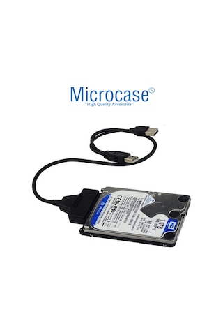 Usb 2.0 To 2.5 Inç Sata Power Destekli Hdd Ssd Çevirici - Al2627