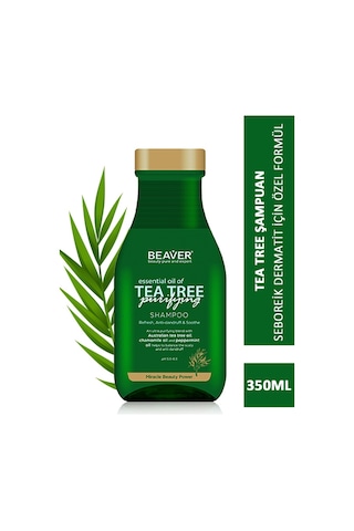 Beaver Tea Tree Shampoo ( Çay Ağacı Şampuanı) 350ml
