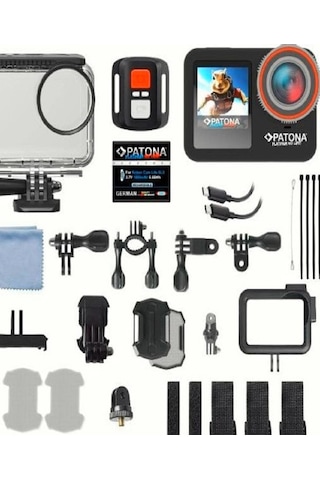 Patona 4233 Platinum Action Cam Life Sl5 Aksiyon Kamerası Siyah