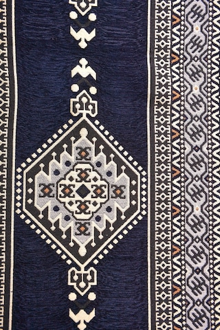 Şark Köşesi Takımı Konsepti Yahyalı Lacivert Modeli Koltuk Takımı Sünger Dahil 15 Parça