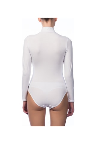 Nbb Uzun Kollu Boğazlı Çıtçıtlı Body Pamuk 2960