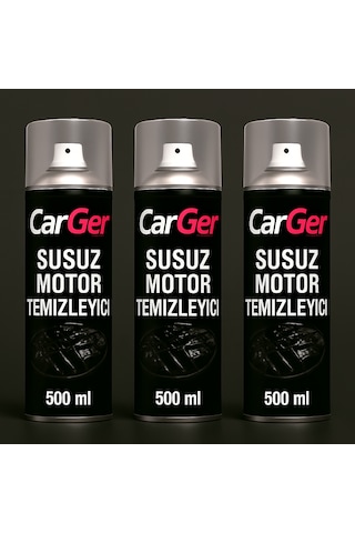 Carger Susuz Motor Temizleme Spreyi 500 Ml 3 Adet