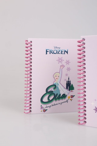 Dekomus İle Lisanslı Elsa Frozen "tekli" Spırallı A6 80 Yaprak Bloknot