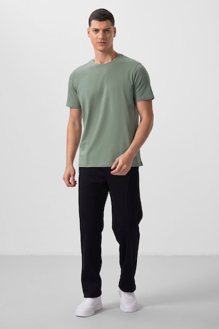 Tommy Life Açık Yeşil Erkek Basic Kısa Kol Standart Kalıp O Yaka T-shirt - 87911 CAMEL