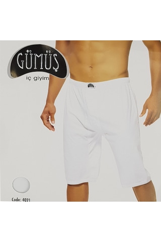 Gümüş 4021 Erkek Osmanlı Donu Uzun Boxer (3'Lü Paket)