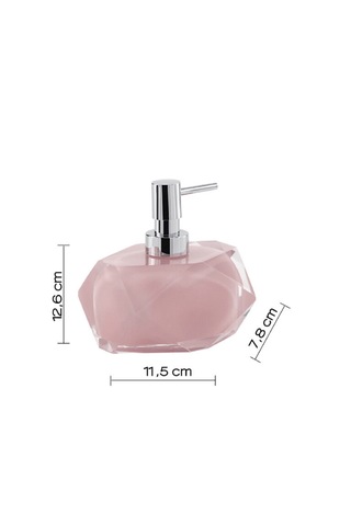 Chanelle Banyo Seti, Tezgah Üstü - Pembe