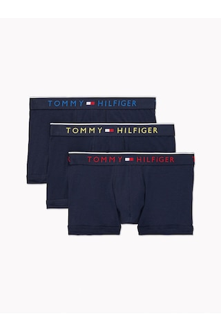 Tommy Hilfiger Tommy Hılfıger Luxe Stretch Erkek 3 Lü Boxer 09T4102 410 Siyah
