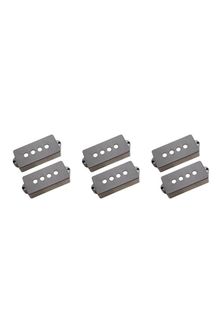 1/2/3/5 Elektrik Bas Gitar 4 Telli Bas Gitar Parçaları İçin Açık Kapak Siyah 67,8 X 27,5 X 15 Mm 3'lü Set Çok Renkli