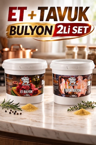 Bulyon Seti Et Bulyon + Tavuk Bulyon Efsane 2li Dev Paket 9kg