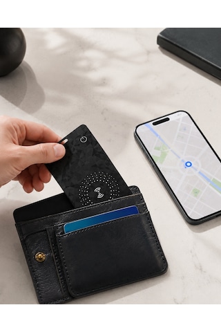 Akıllı Takip Kartı Apple Find My Uyumlu Bluetooth Eşya Bulucu Cüzdan Çanta Valiz Konum Takibi-1726
