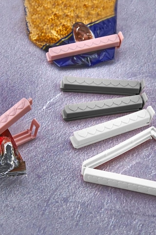 Bev Kitchen 12 Adet Poşet Kapatıcı Klips Ambalaj Ve Torba Kapatma Aparatı Poşet Klipsi 12'li Diğer
