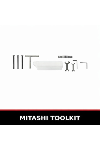Mitashi Pro ST07 Benzinli Sırt Tırpan Çim Biçme Makinesi + Aksesuarlar