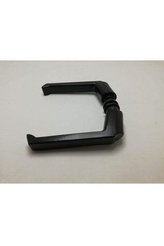 Uyar Kapı Kolu Parma İzli Siyah Enka533