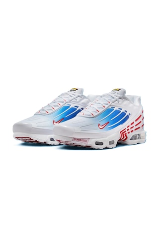 Nike Air Max Plus 3 Tn Women Sneaker White Kadın Günlük Spor Ayakkabı Beyaz Beyaz