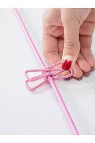 Esfamily Mandallı Çamaşır Kurutma İpi 226655325 Pembe