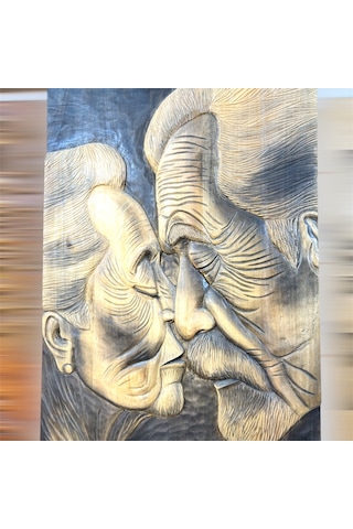 Ahşap Sevgi Temalı Pano