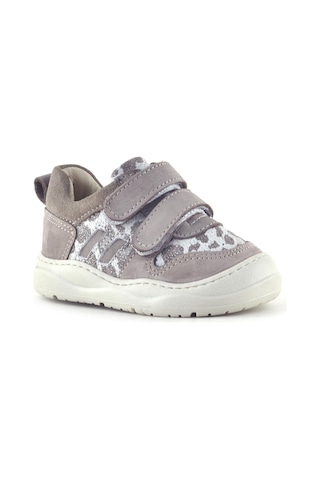 Rakerplus Schaggy Hakiki Deri Bej Desenli Bebek Spor Ayakkabı Bej