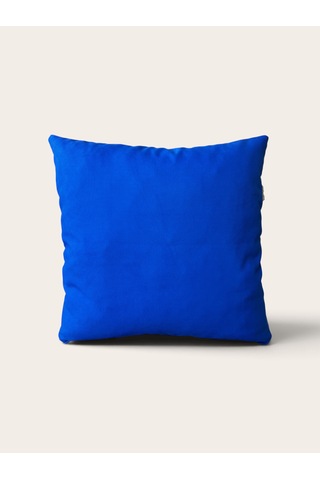 Modern Ev Dekorasyonu İçin Desenli Kırlent Kılıfı - 45x45 Cm Fermuarlı Çok Renkli