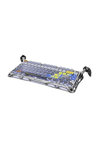 Gravastar Mercury K1 Pro Rgb Kablosuz Mekanik Gaming Klavye, Alüminyum Çerçeveli, İngilizce Q, Uzay