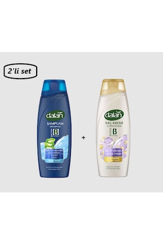 Dalan Aloevera'lışampuan450ml+dalankolaytaramasaçkremi450ml
