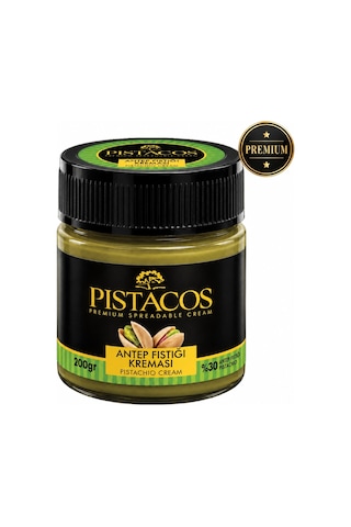 Pistacos %30 Antep Fıstığı Kreması 200 Gr