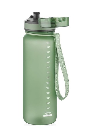 Uzspace Tritan Matara Bpa İçermeyen Su Şişesi Zeytinyağı Yeşil 800ml Diğer