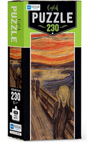 230 Parça Puzzle Çığlık Faturalı Ürün