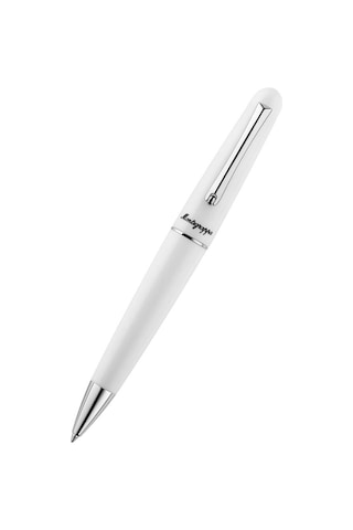 Montegrappa Elmo 01 The Peoples Beyaz Tükenmez Kalem Iseorbaw Beyaz