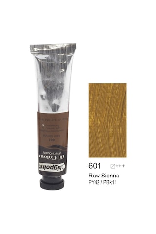 Bigpoint Yağlı Boya 45 Ml Raw Sienna 601 6'lı Kutu