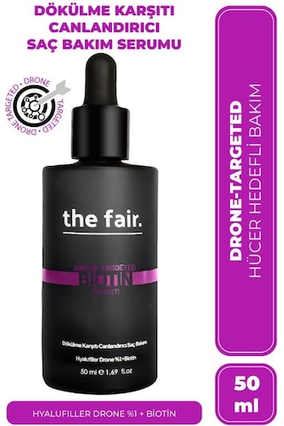the fair. Drone-Targeted Biotin Dökülme Önleyici Vegan Saç Serumu %1 Hyalufiller Drone + Biotin 50 ML