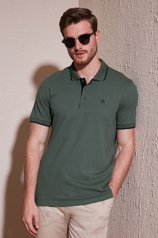 Buratti Pamuklu Slim Fit Şerit Detaylı Düğmeli Polo Yaka 5'Li Paket Erkek T Shirt 5902118S5 Siyah-Haki-Mavi-Lacivertbordo-Beyaz