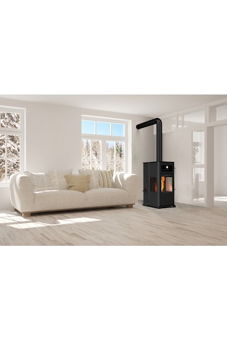 GOLD PLUS 12 KW KUZİNE / MANUEL PELET VE ODUN SOBASI / BABA'S STOVE