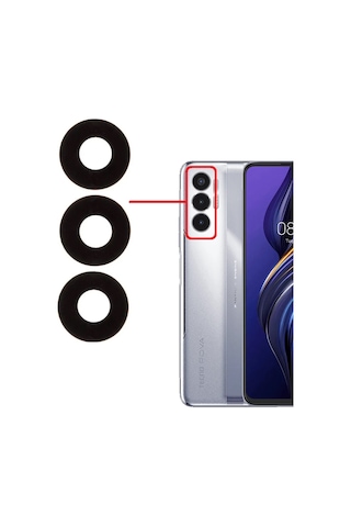 Tecno Uyumlu Pova 3 Kamera Lensi Cam Lf7n
