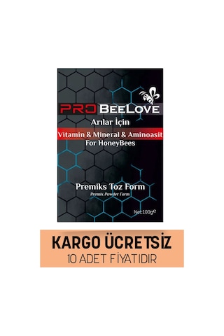 Pro Beelove Arılar İçin Vitamin & Mineral & Aminoasit 10 Adet