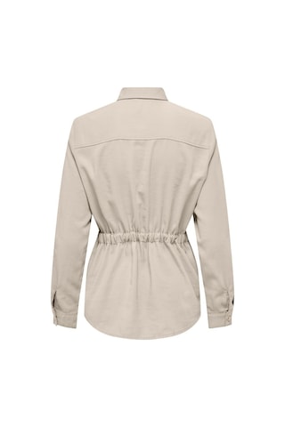 Only Onlarıs Lıfe 4/5 Fem Cargo Jacket Cc Wvn 15310852 Krem 001