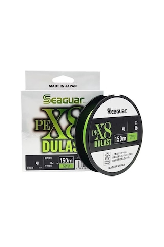 Seaguar Dulast 150mt 0,165mm Pe 8 Örgü Spin İp Misina Flash Green